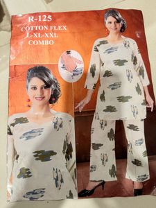 Floral Print Kurta Set
