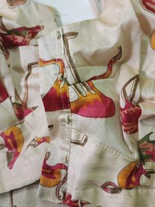 TAILORED Flamingo Print Blouse!!