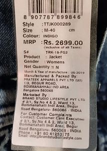 Korean Style Baggy Denim Jacket