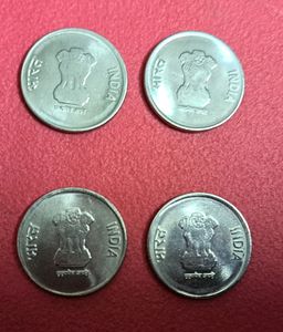 75th Year Of Independence ₹1 Coin Four