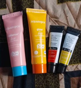 Sunscreen Bundle Deconstruct & Aqualogica