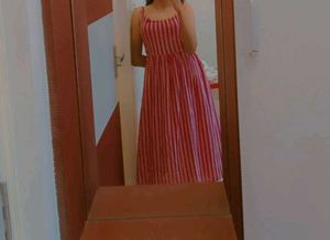 Striped Maxi Dress