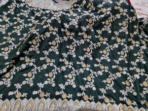 Green Heavy Saree
