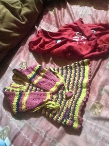 Handmade Crocheted Sweater