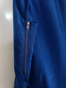 MNG Blue Assymetrical Quirky Dress