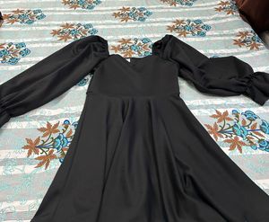 Beautiful Black Floral One-piece