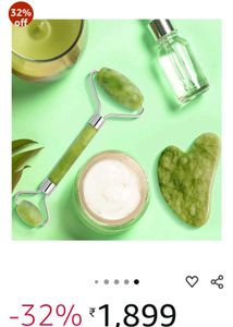 plix plant GUA SHA &amp; jade roller