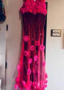 Statement Floral Party Dress