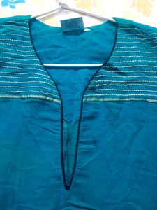 Dark Teal Green Tunic