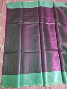 New Elegant Semi Silk Soft Saree