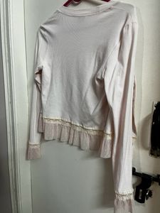 New Price 🫣🔥🔥offer Baby Pink Sweater With Frill