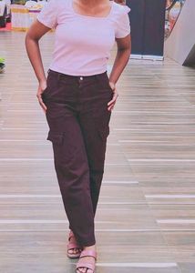 Brown Cargo Pants
