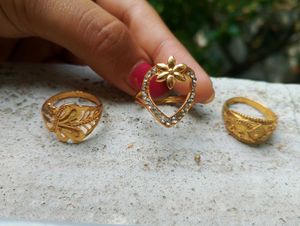 Gold Ring Set