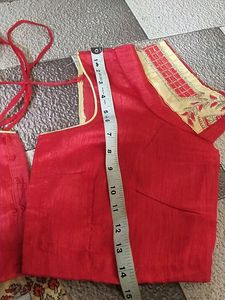 pattan blouse with sari