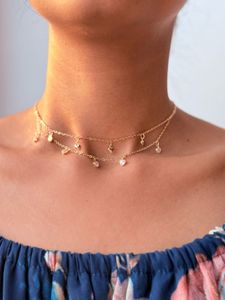 Myra Sleek double layred choker