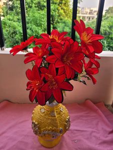 Red Big Flower Bunch