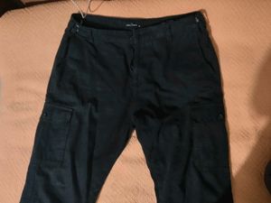 highlander Black Cargo Pants