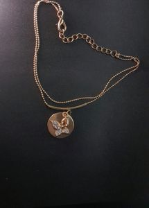 Rose gold Butterfly Chain Bracelet