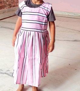Kids Daily Wear Frock Not Used New Totally New.