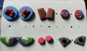 Weightless Handmade Air Dry Clay Earrings
