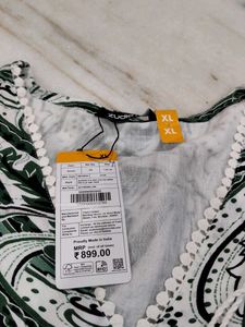Paisley Print Dress
