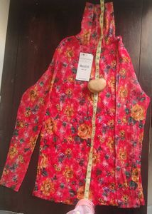 Zara Floral Print Shirt