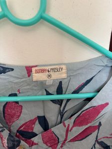 Floral Print Crop Top
