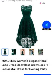 Lace Hi-Lo Dress