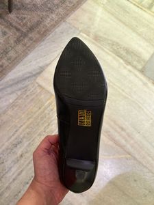 Cushioned Black Heels
