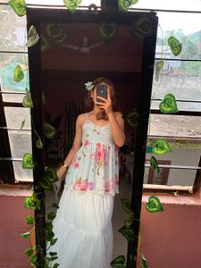 Floral Empire Slip