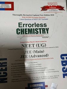 Errorless Chemistry Books