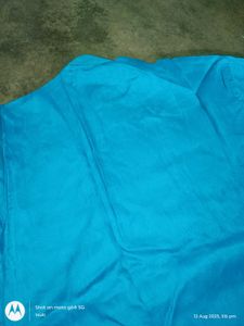 ethnic cotton panjabi / kurta sea green blue