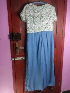 Floral Print Tie-up Dress