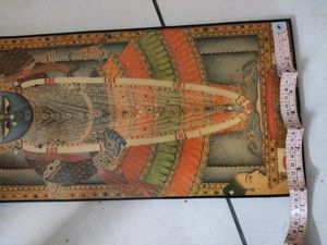 Beautiful Shreenathji wooden Frame..
