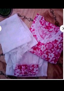 Floral Print Kurta Set