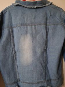 Frayed Denim Jacket