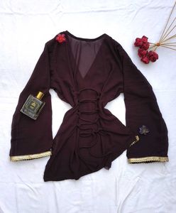 Y2k Assymetrical corset vintage kurti 🫶🏻