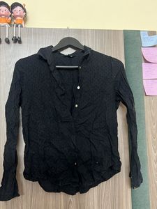 Black Shirt Top