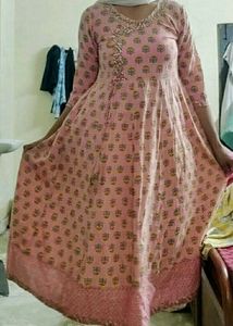 *SALE*Pink Floral Print Kurta