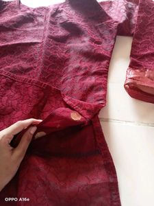 Elegant Maroon kurta