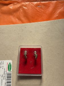 Cute Gold Tone Earrings