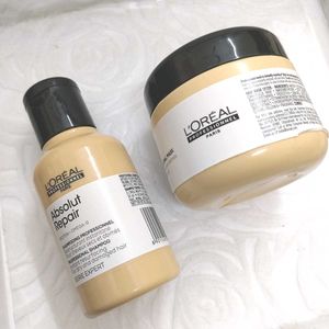 L'Oreal Absolut Repair Set combo of 2