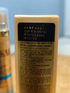 Combo Of Lakme Sunscreen