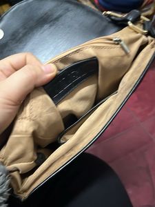 leather  Black Shoulder Bag