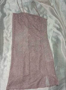 Brand New (H&amp;M) Sparkle ✨ Glitter Pink Dress
