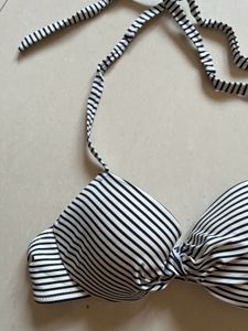 Striped Bikini Top