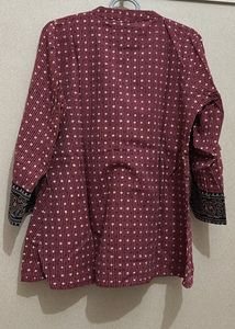 Ethnic Embroidered Short Kurta