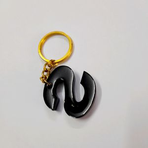 S Alphabet Key Chain