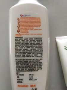 Naturali Moisturizing Body Lotion, FREE Face Wash