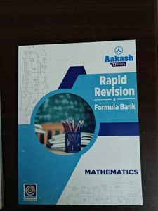 Aakash Rapid Formulas Books Class 11+Class 12